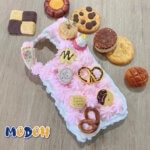 whipped cream clay phone case decoration