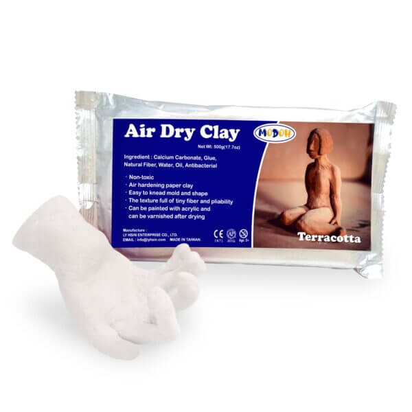 Air Hardening Clay 500g(terracotta)