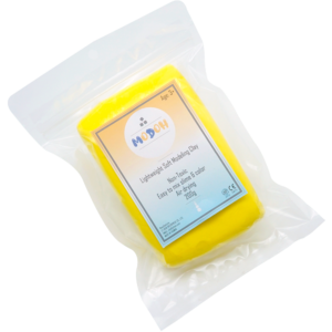 Soft Air Dry Clay 200g(Yellow)