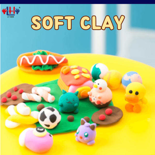 artwork of soft clay football