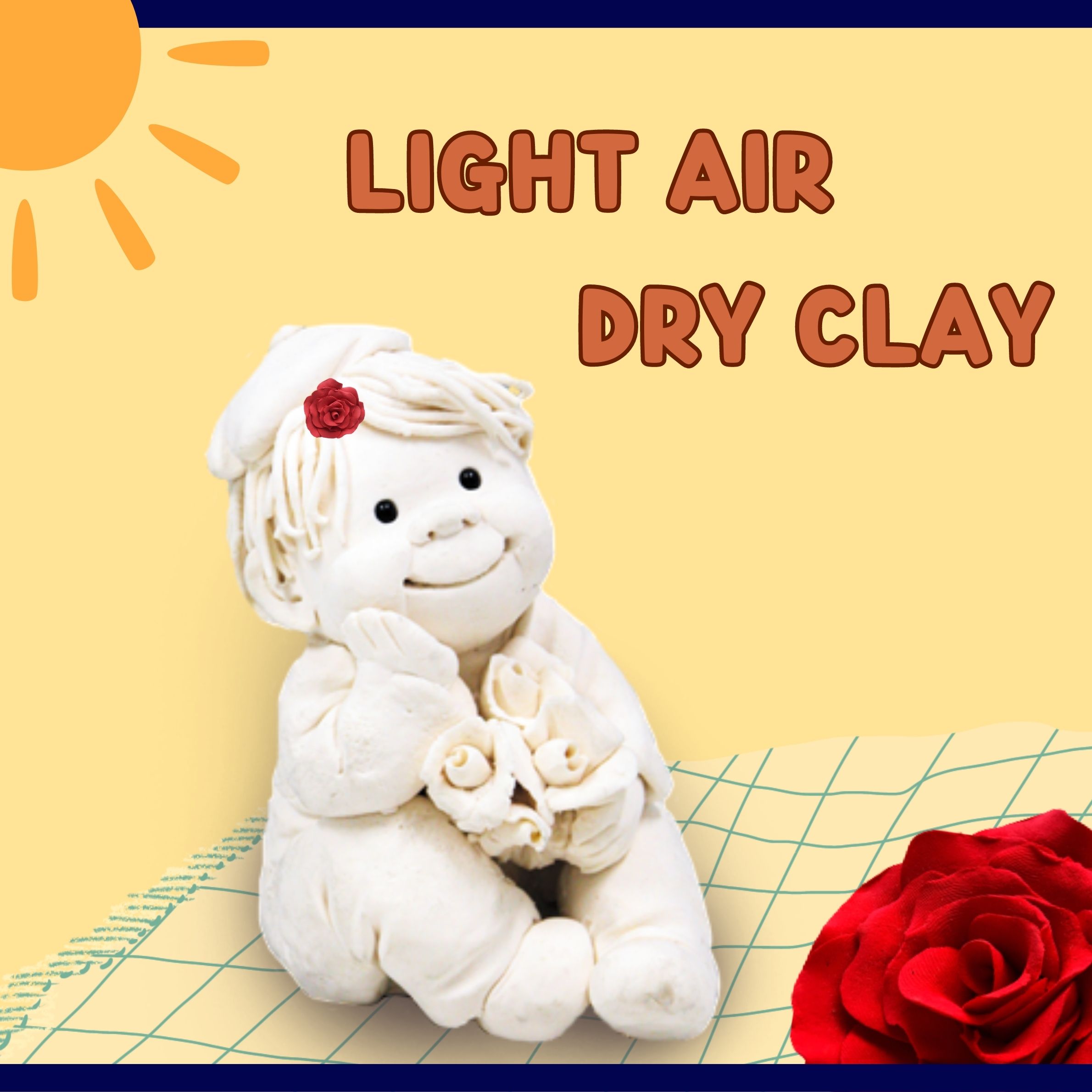 1kg HUGE Soft Clay - 15 colors!