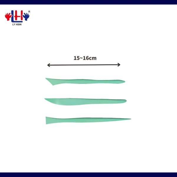 product size of clay tools