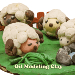 oil based clay sheep