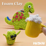 Foam Clay 170g (Green) - Image 3