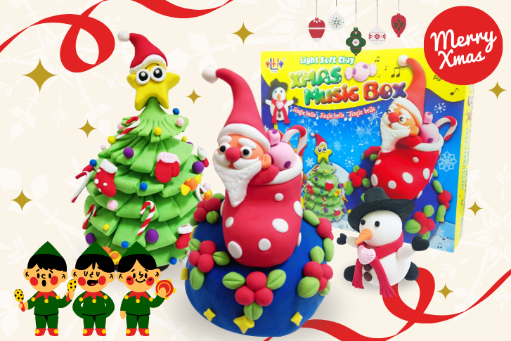 Read more about the article Christmas Decorations Air Dry Clay Music Handmade Box